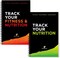 Track Your Fitness & Nutrition & Track Your Nutrition Planner Gift Set-2 Books